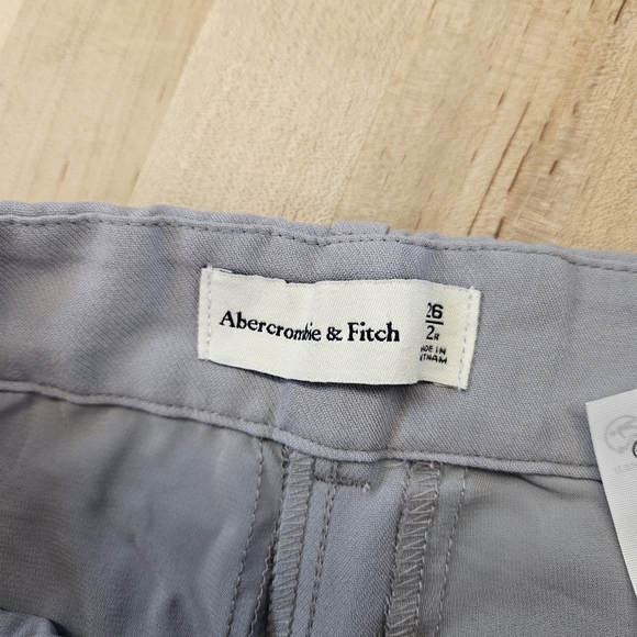 Abercrombie Fitch NWT Gray Ultra High Wide Leg Dress Pants Size 26 $90 Retail - Picture 4 of 10